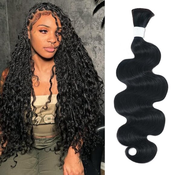 Other - Body Wave Human Hair Bundles 18 Inch Braiding Extensions for Boho Braids